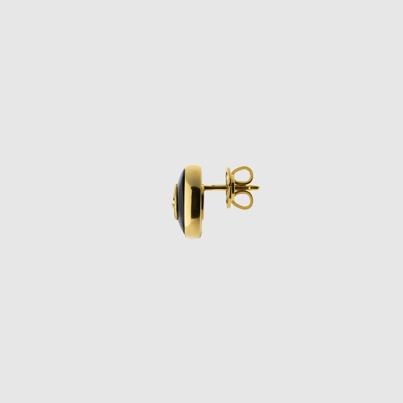 Gucci Interlocking 18k Stud Earrings | Thumbnail 2 Gucci Interlocking 18k Stud Earrings | Thumbnail 2
