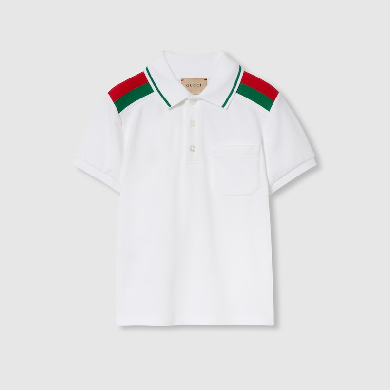 Children's polo shirt with Web