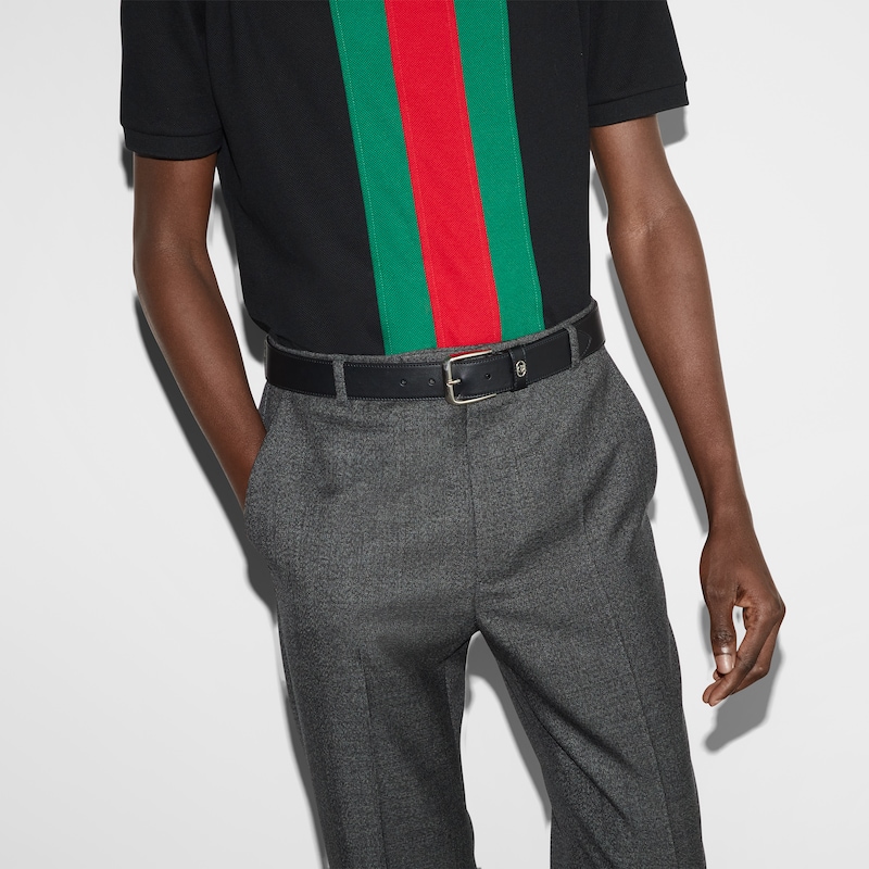 Gucci Belt With Interlocking G Detail | Thumbnail 3