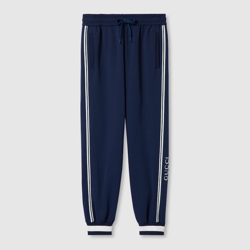 Technical jersey jogging pant