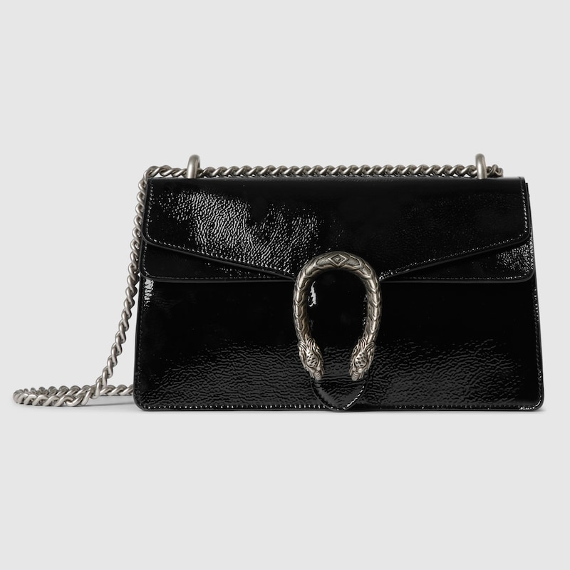 Shop Gucci Dionysus Small Shoulder Bag In Black