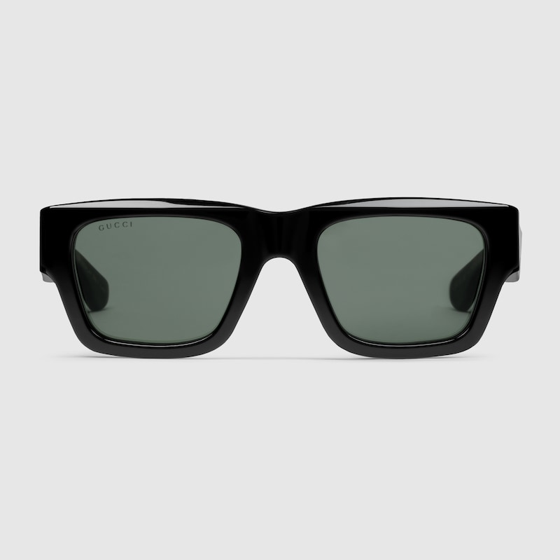 Gucci Eyewear Square Frame Sunglasses In Black