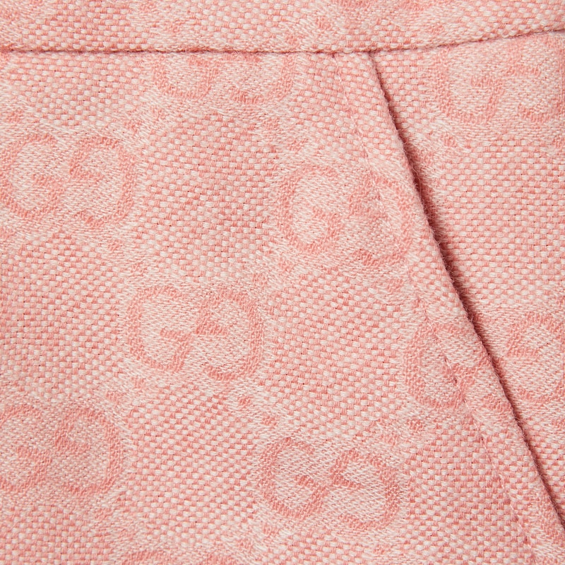 Children's GG wool flannel skirt