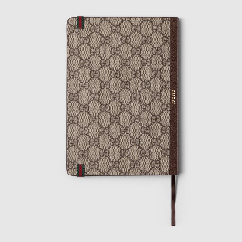 Gucci Large GG Notebook With Double G | Thumbnail 3 Gucci Large GG Notebook With Double G | Thumbnail 3