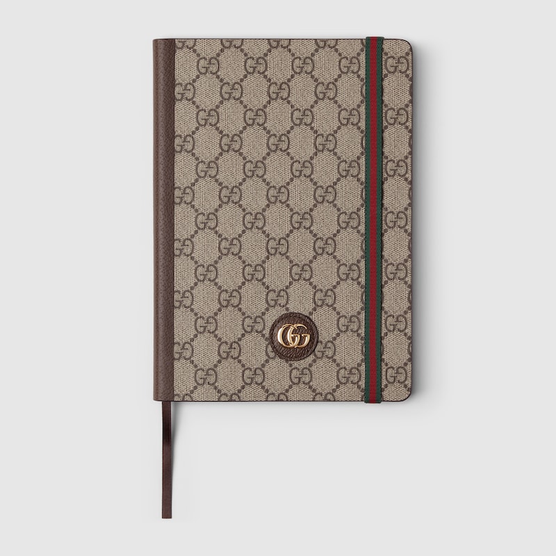 Gucci Large GG Notebook With Double G | Thumbnail 2 Gucci Large GG Notebook With Double G | Thumbnail 2