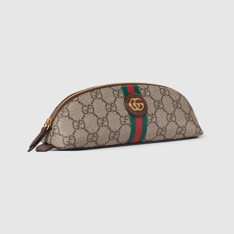 Gucci Gg Pencil Case With Double G In Undefined