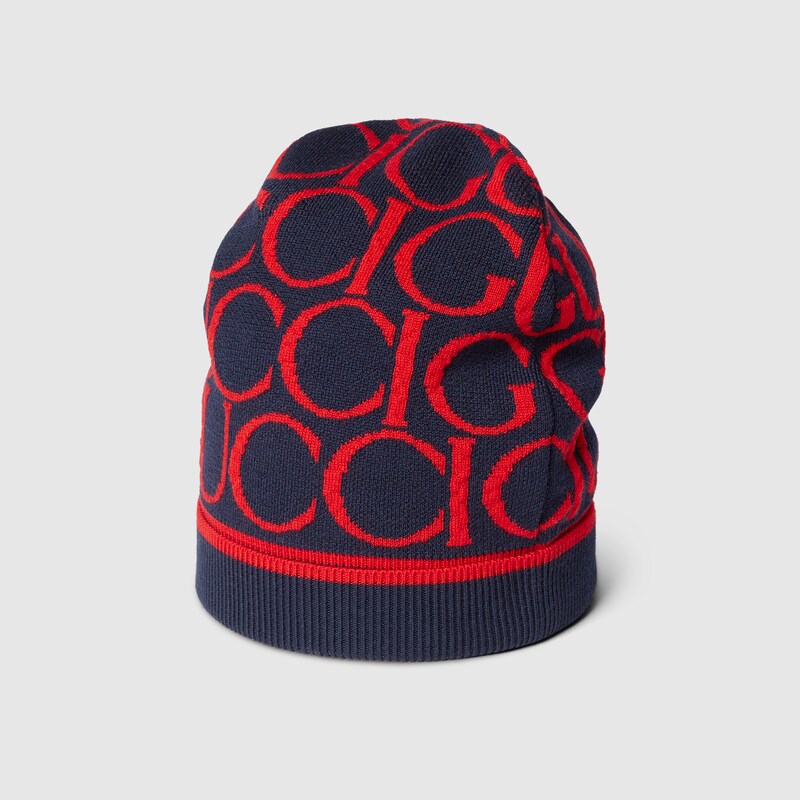 Children's Gucci wool jacquard hat