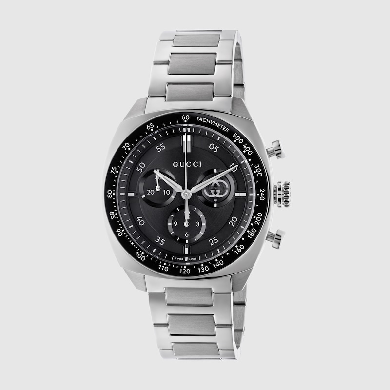 Gucci Interlocking Watch In Silver
