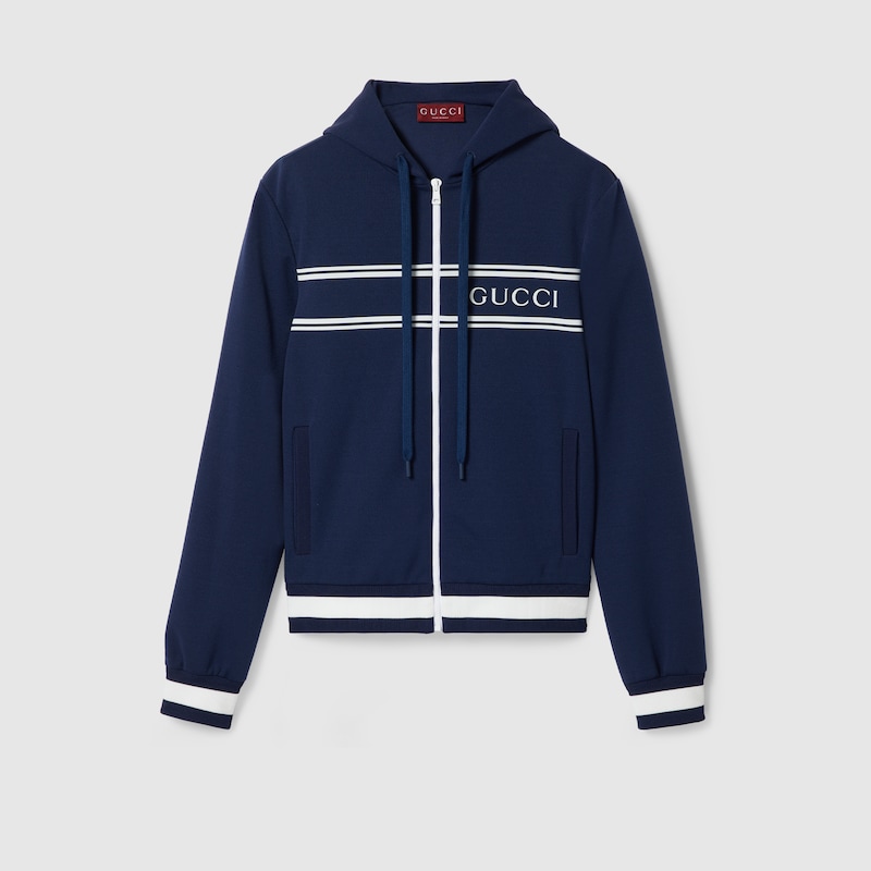 Gucci technical jersey hoodie online