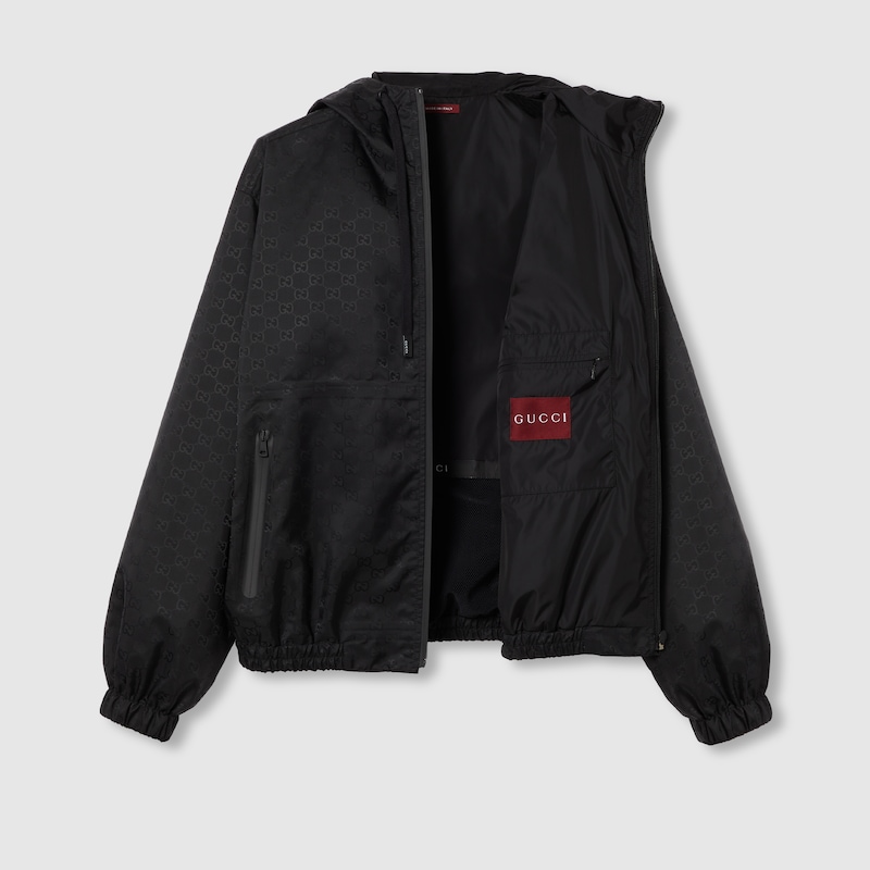 Gucci Lightweight GG nylon jacquard jacket Yorkdale Mall