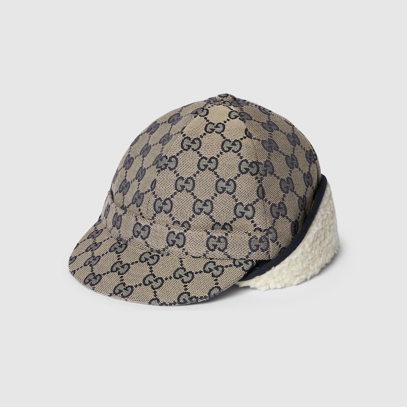 Children's GG canvas hat
