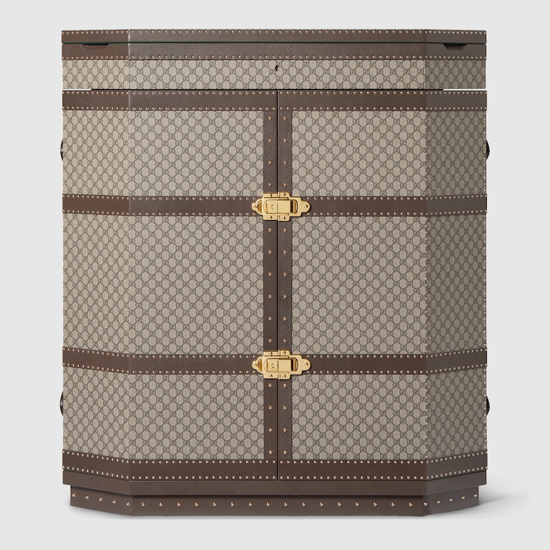 Gucci Gg Supreme Jewelry Trunk In Undefined