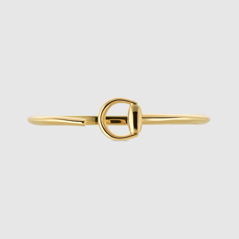 18k Horsebit cuff bracelet