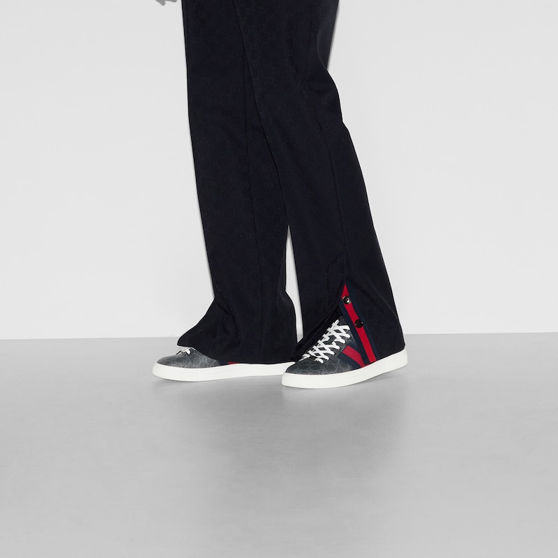 Gucci Gucci Ace Sneaker With Web | Thumbnail 3 Gucci Gucci Ace Sneaker With Web | Thumbnail 3