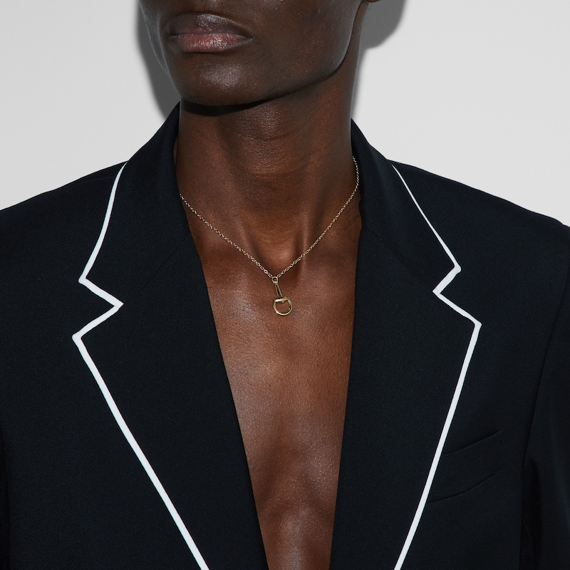 Gucci Horsebit 18K Chain Necklace | Thumbnail 3 Gucci Horsebit 18K Chain Necklace | Thumbnail 3
