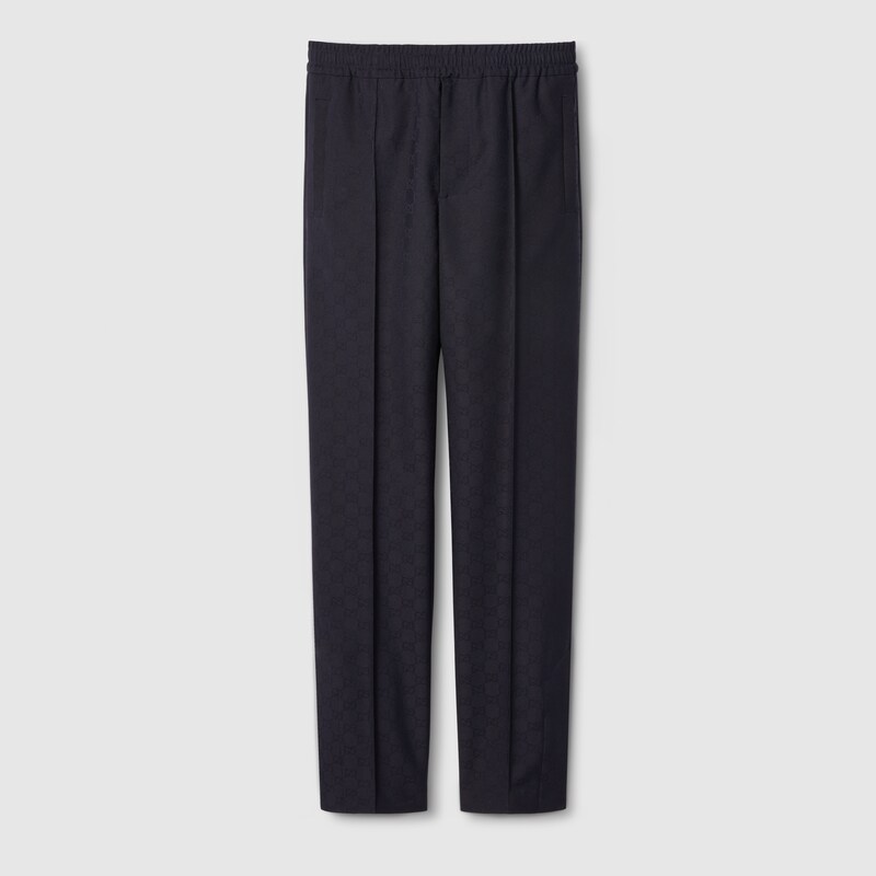 Polyester GG jacquard pant with Web