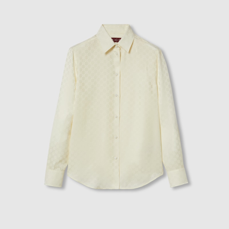 GG Crêpe Silk Shirt GG Crêpe Silk Shirt