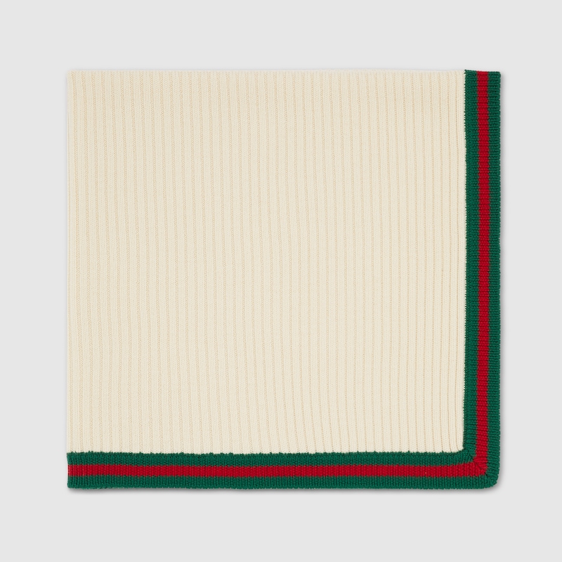 Baby wool blanket with Web