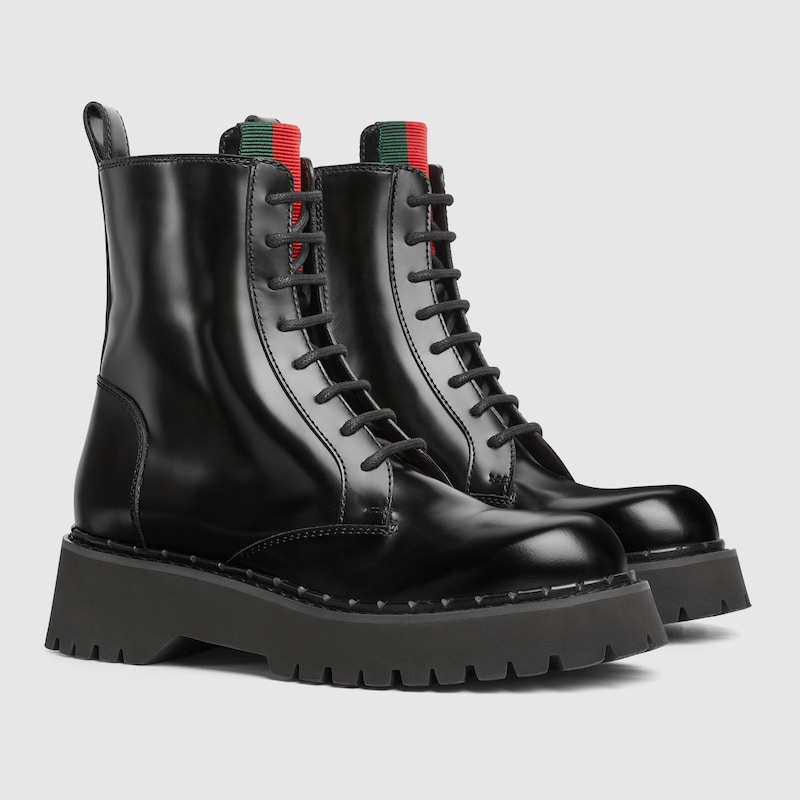 Gucci Women s ankle boot with Web Yorkdale Mall