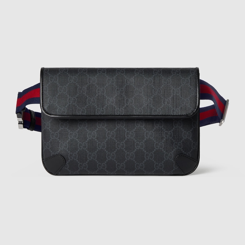 Gucci Gg Black Small Belt Bag In Black