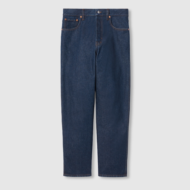 Cropped denim pant
