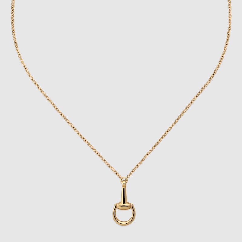 Horsebit 18K Chain Necklace