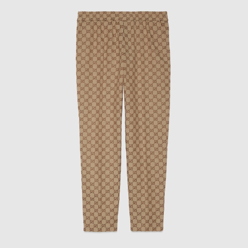 GG canvas jogging pant