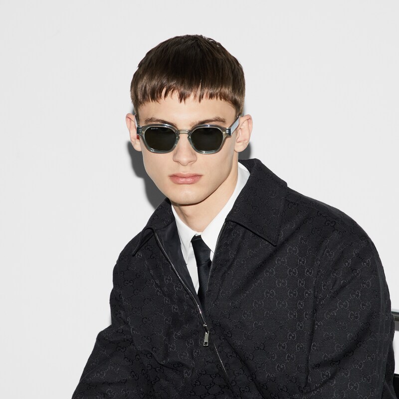 Gucci Oval Frame Sunglasses | Thumbnail 3 Gucci Oval Frame Sunglasses | Thumbnail 3