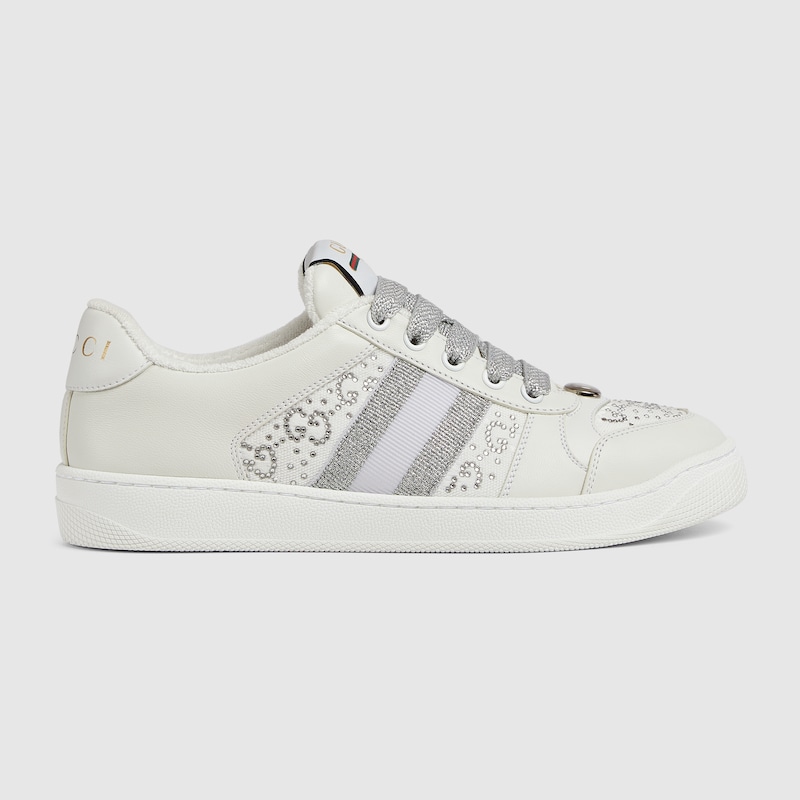 Gucci Women's Screener Sneaker In White