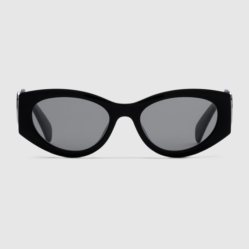 Gucci Woman Black Eyewear In Black