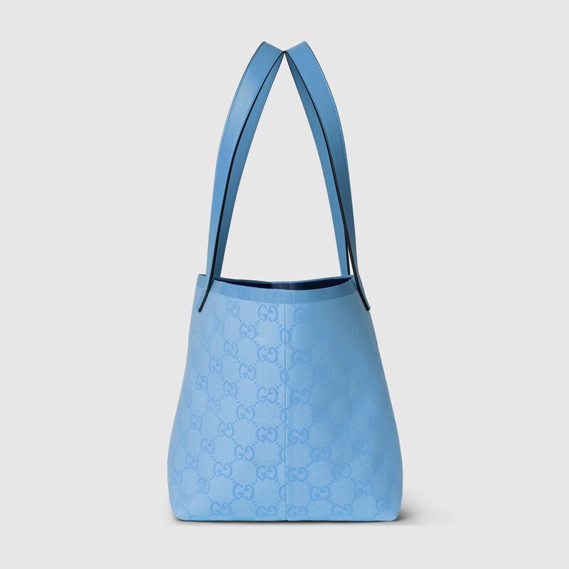 【関税&送料込】Gucci Gucci Totissima Small Reversible Tote Gucci Totissima small reversible tote bag in light blue