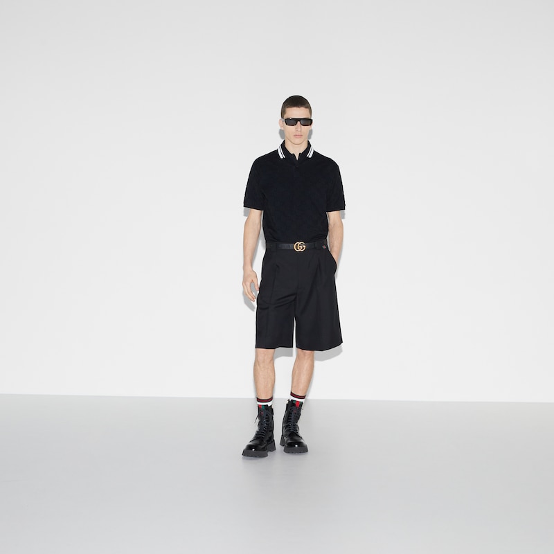 Gucci GG Stretch Cotton Polo | Thumbnail 2 Gucci GG Stretch Cotton Polo | Thumbnail 2