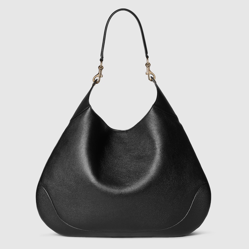 Gucci B Maxi Shoulder Bag In Black