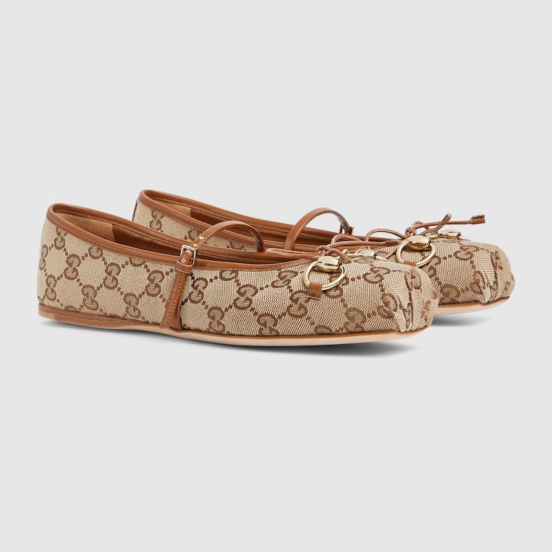 814321 FAD6C 9745 002 100 0000 Light Ballerina donna Gucci con Morsetto