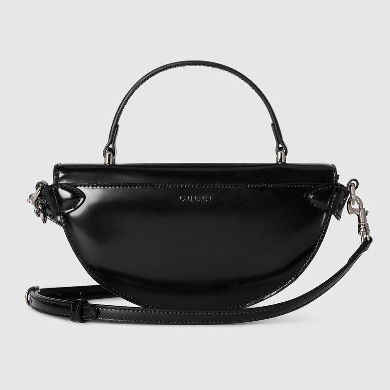 805816 AADVW 1000 009 068 0000 Light Mini borsa a mano a forma di mezzaluna