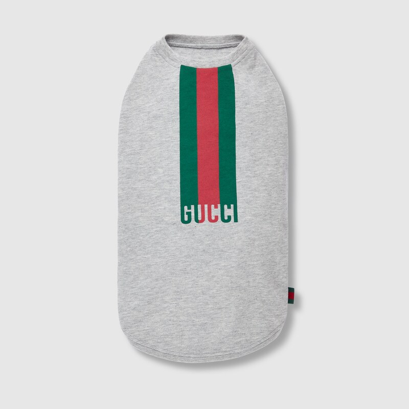 Gucci Printed Cotton Pet T-shirt | Thumbnail 2 Gucci Printed Cotton Pet T-shirt | Thumbnail 2