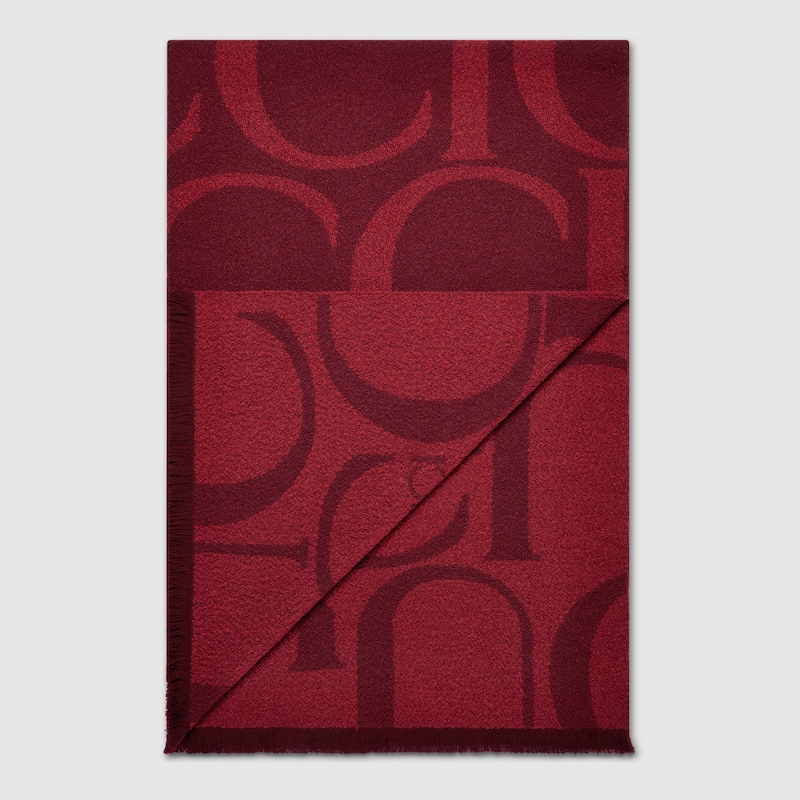 Gucci wool bouclé blanket