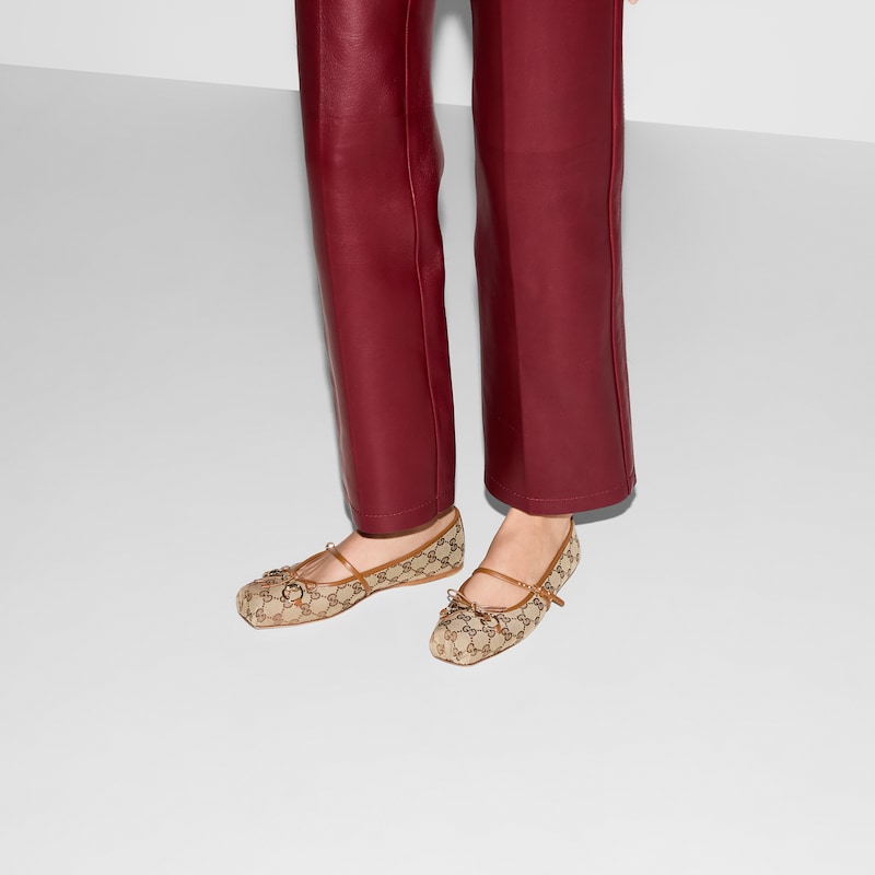 Gucci Gucci Horsebit Ballet Flat | Thumbnail 3 Gucci Gucci Horsebit Ballet Flat | Thumbnail 3