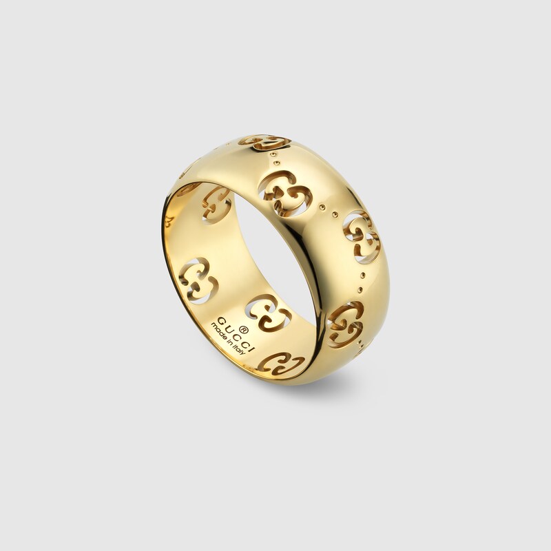 Gucci Icon 18k GG Wide Ring | Thumbnail 2 Gucci Icon 18k GG Wide Ring | Thumbnail 2
