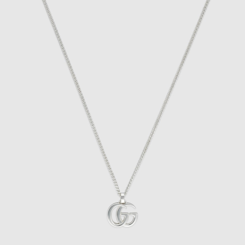 Gucci Gg Marmont Pendant Necklace In Undefined