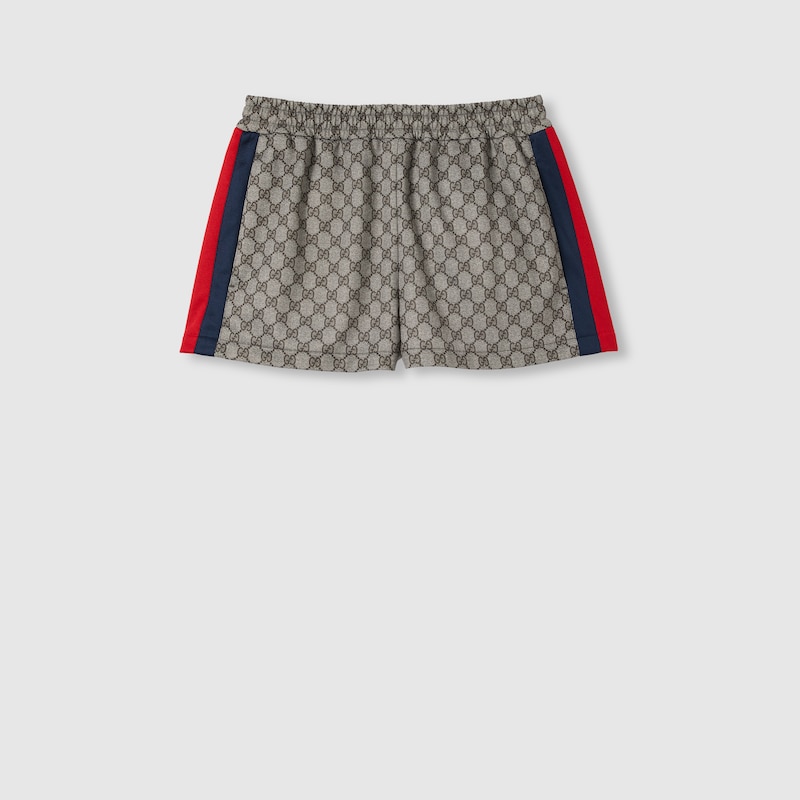 Gucci GG technical jersey shorts with Web Yorkdale Mall