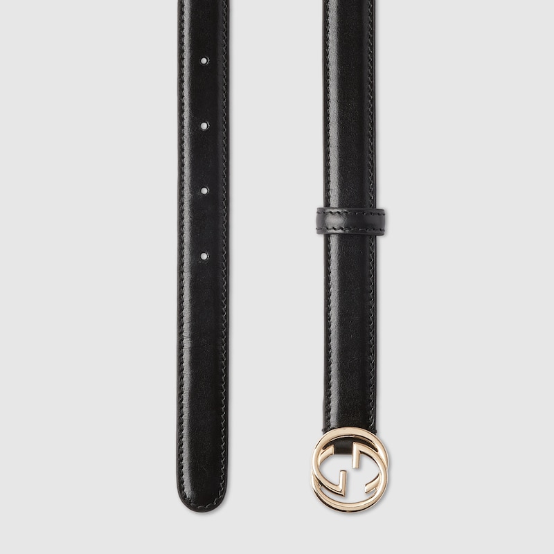 Gucci Belt With Interlocking G Buckle | Thumbnail 2 Gucci Belt With Interlocking G Buckle | Thumbnail 2