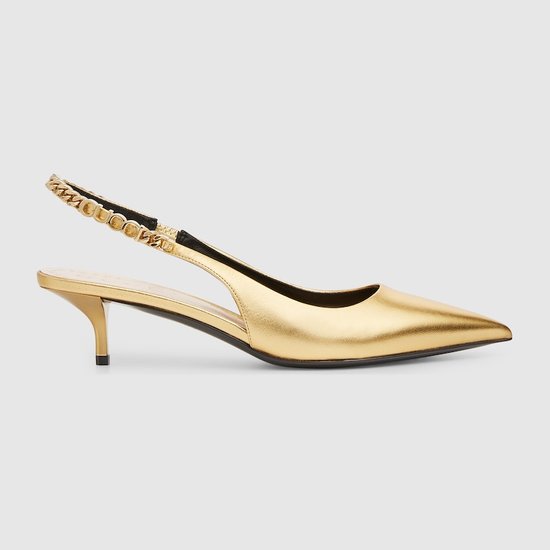 817262 AAEGT 8024 001 095 0000 Light Dcollet slingback Gucci Signoria