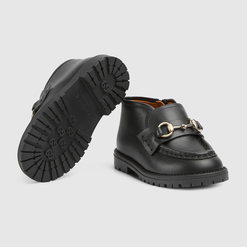 Toddler ankle boot with Horsebit