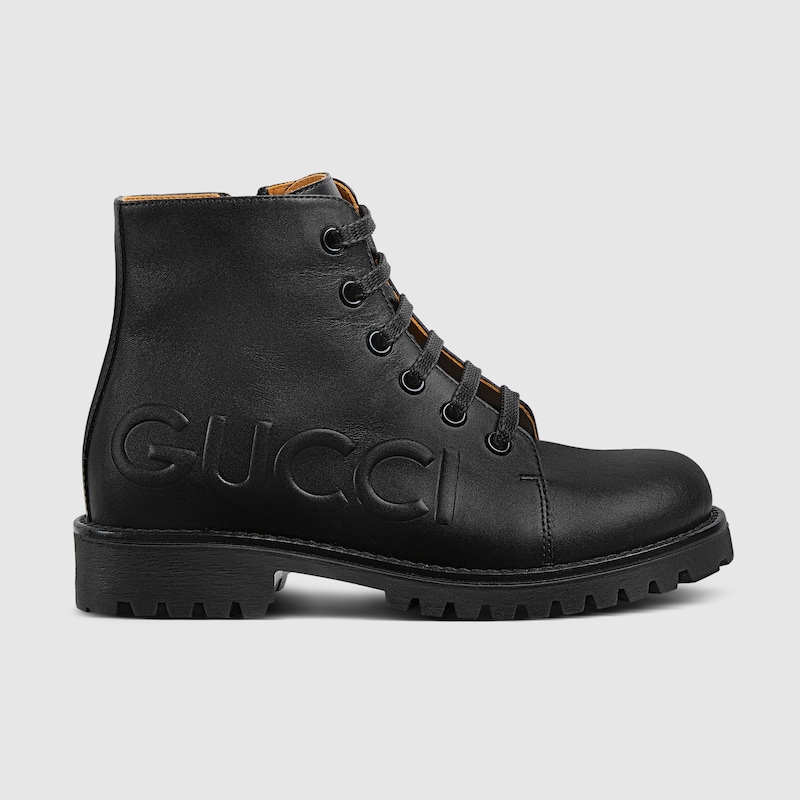 Children's ankle boot with Horsebit