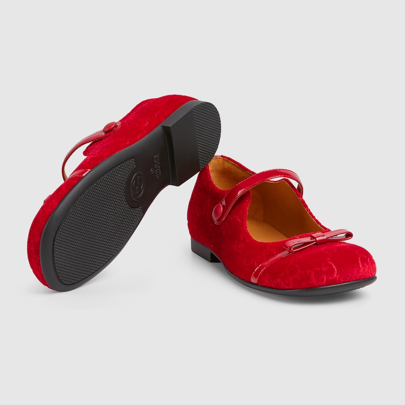 Gucci bow ballet flats sales