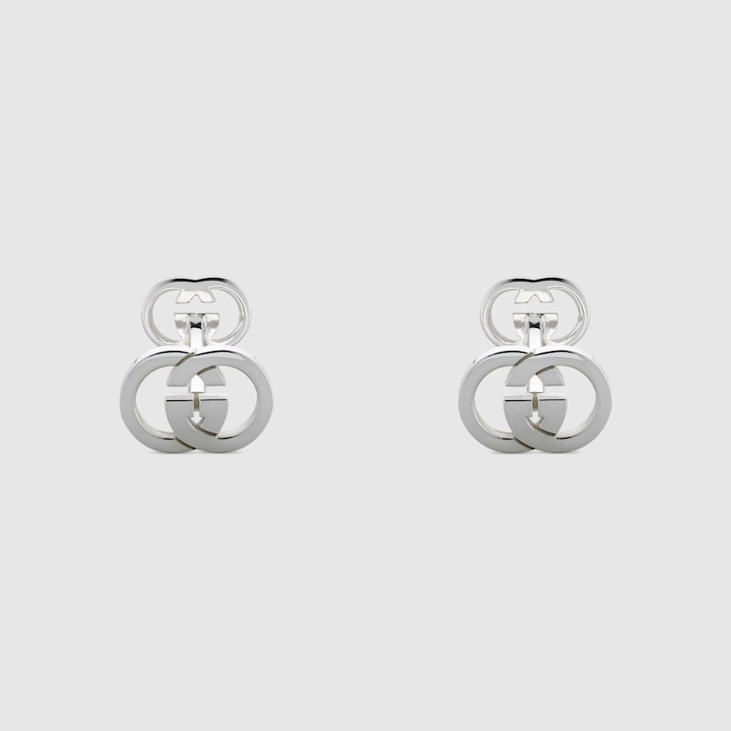 Gucci Interlocking Cufflinks In Undefined