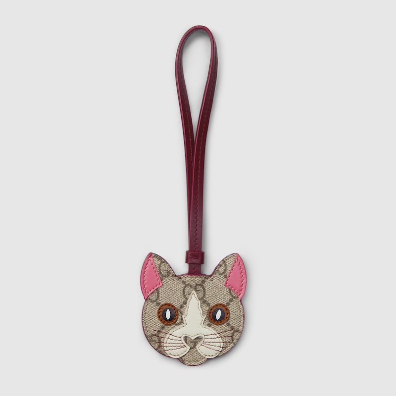 820787 FAEC9 9782 001 100 0000 Light Charm per borsa a forma di gatto