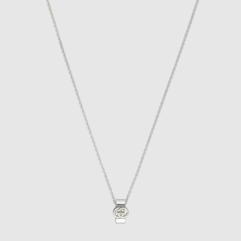 Gucci Interlocking Pendant Necklace In Undefined