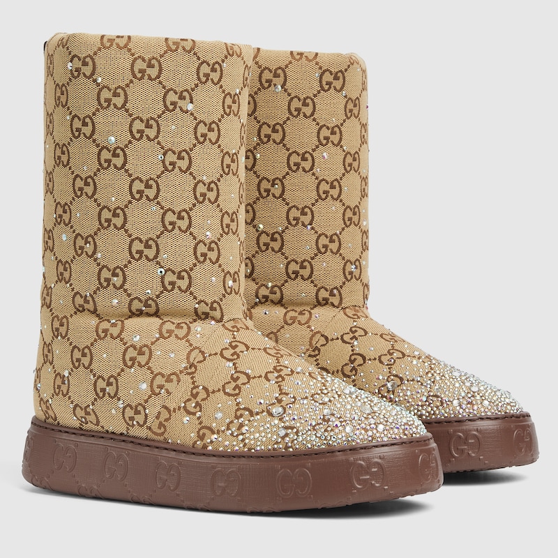 Gucci Women s boot with crystals Square One